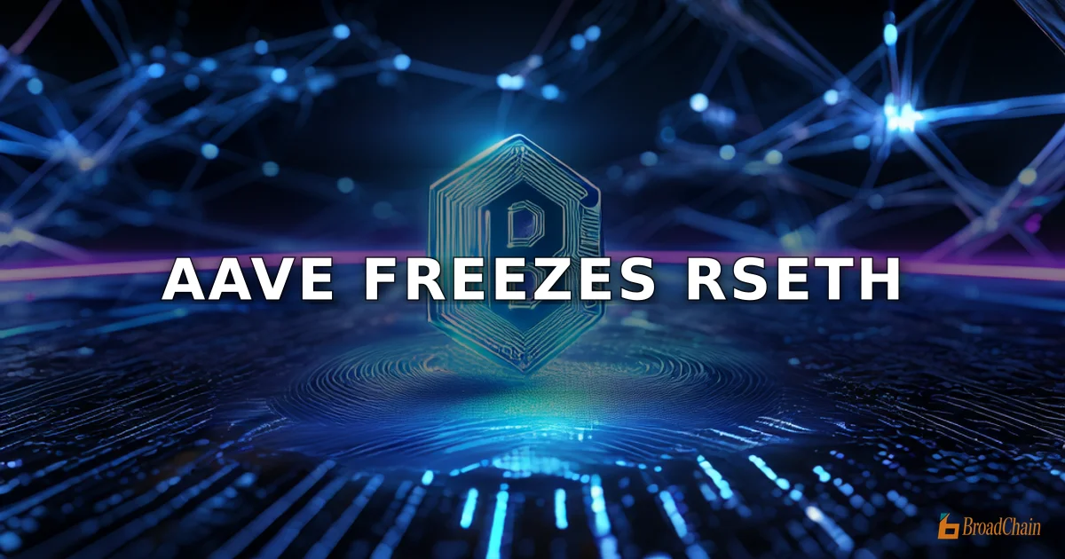 Aave紧急冻结rsETH市场，协议本身未受攻击，正评估坏账损失