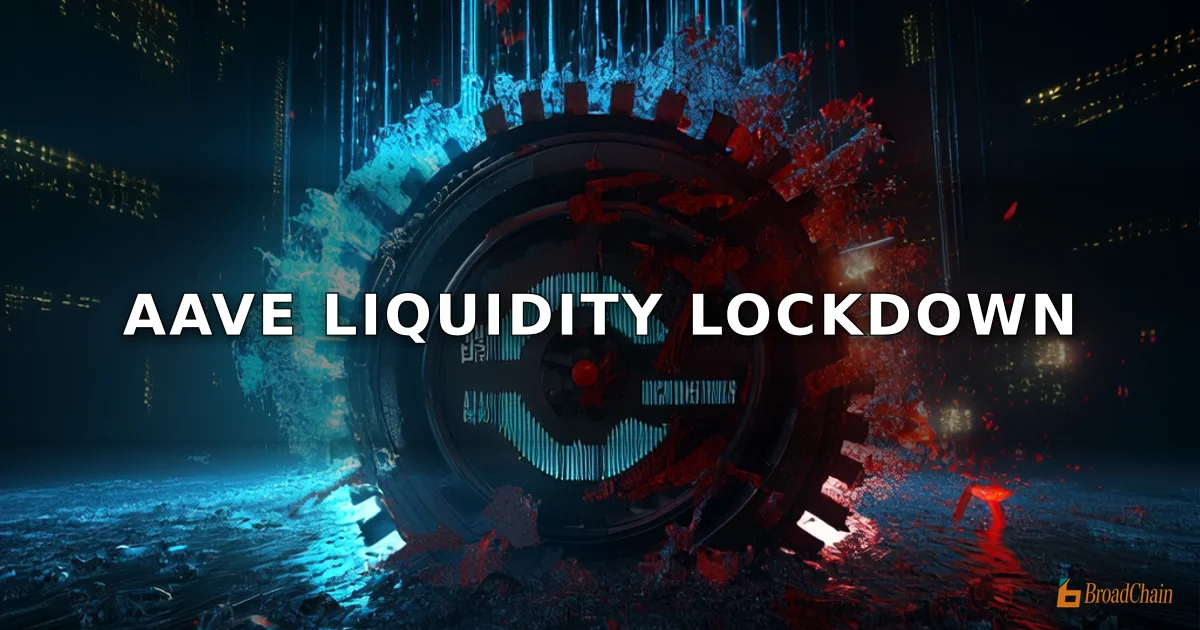 Crisis de liquidez en AAVE: Utilización del mercado central alcanza el 100%, más de $50 mil millones en stablecoins bloqueados