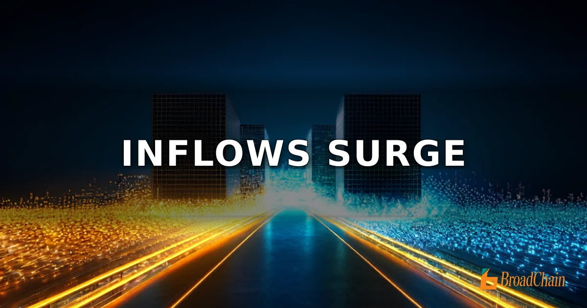 比特币以太坊交易所流入量激增 或预示市场情绪转向