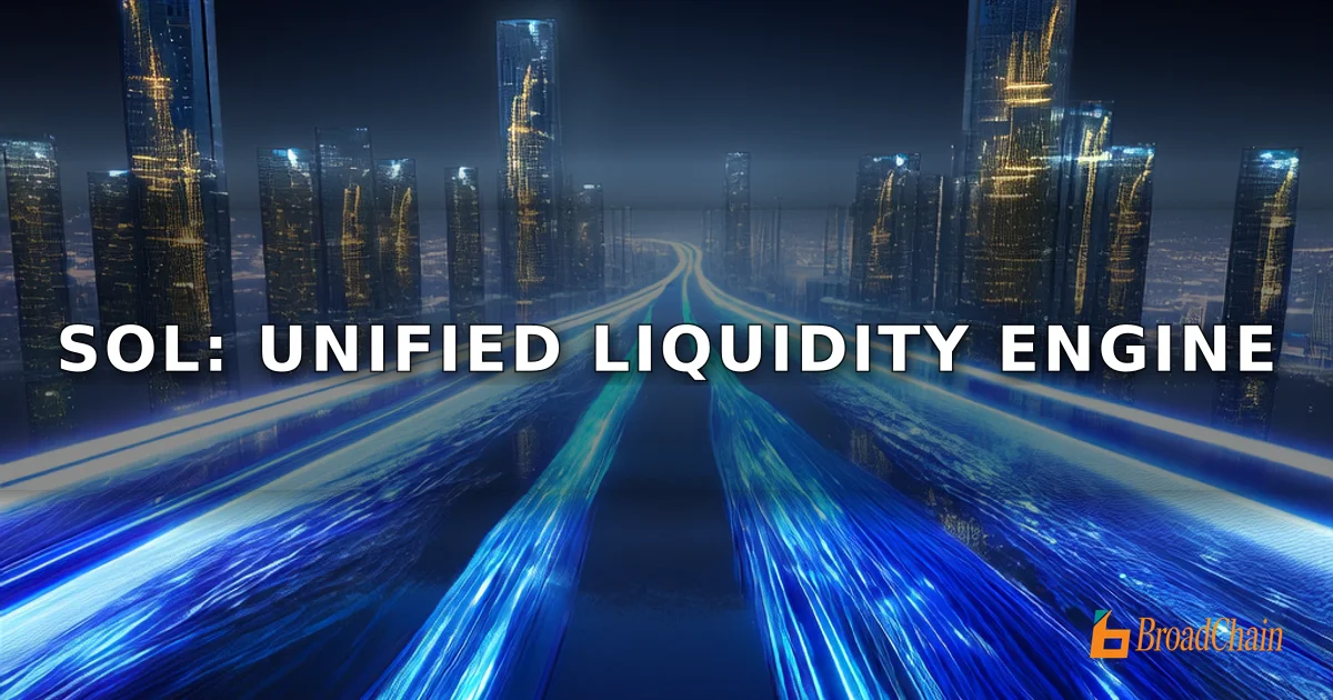 Solana基金会主席阐述SOL为何为统一流动性而生