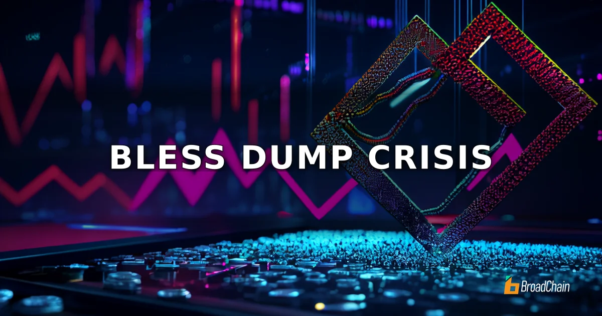 Blessプロジェクトチームがクロスチェーンで1億枚のBLESSを売却、累計5億枚を販売