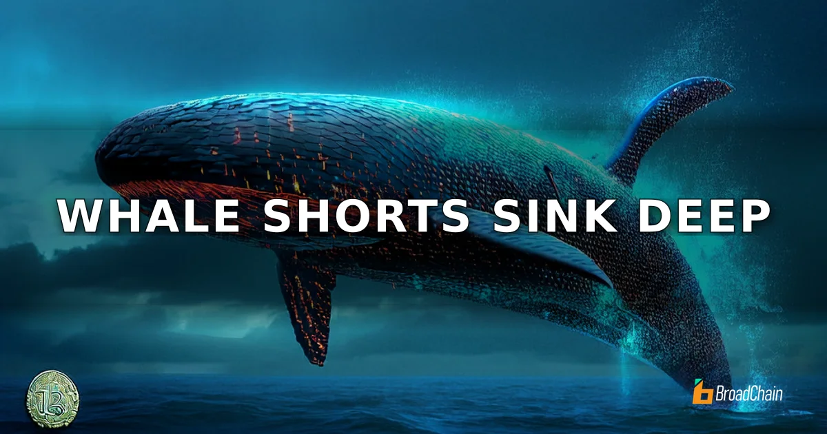 La baleine pension-usdt.eth est en position courte sur BTC et ETH, avec une perte flottante de 15,25 millions de dollars