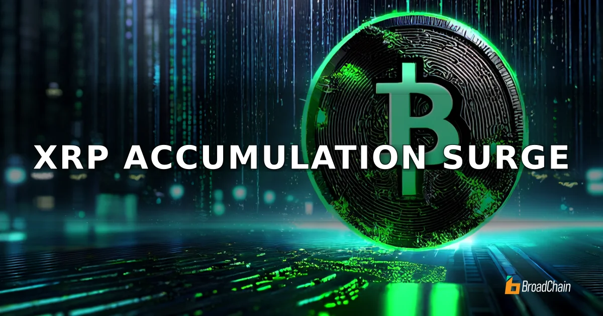 XRP链上现年内最强囤积信号，单日流出3494万枚
