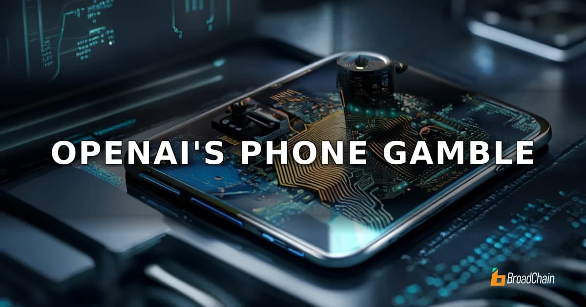 OpenAI百亿美元自救：自研手机背后的财务焦虑与IPO赌注